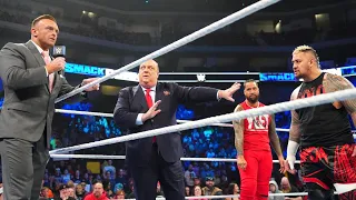 Nick Aldis confronta a Paul Heyman - WWE SmackDown 12 de Enero 2024 Español