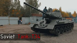 WW2 best Soviet Tank T34