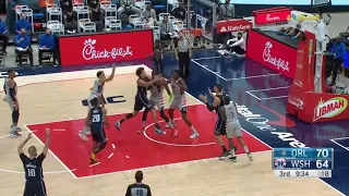 Thomas Bryant with the putback slam on the wrong basket