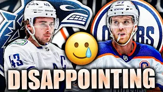 This Is SO DISAPPOINTING For The Vancouver Canucks… (Edmonton Oilers)