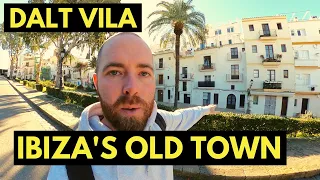 A stroll around Dalt Villa Ibiza, Ibiza's Old Town In January 2021