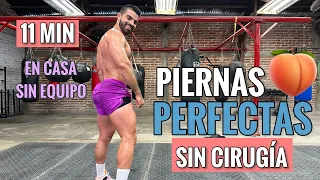 Ejercicio de Piernas Y Gluteos En Casa (11 Minutos) Rutina Para Tonificar Piernas Sin equipo