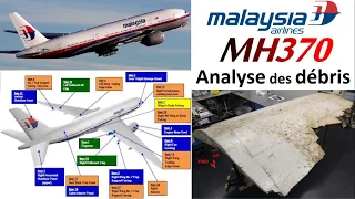 Analyse des débris du MH370 : étude de l’impact, possible amerrissage, rétrodérive...