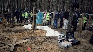 Масові поховання під Ізюмом можуть в рази перевищувати Бучанську трагедію