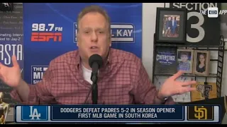 Michael Kay is not happy about the MLB opening day  - The Michael Kay Show TMKS March 20 2024
