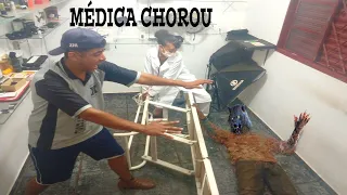 HOMEM LOBISOMEM ATACOU MÉDICA E MEU AMIGO DERRUBANDO TUDO