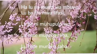 No Abiding city-lyrics in silozi language