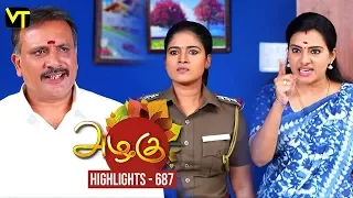 Azhagu - Tamil Serial | Highlights | அழகு | Episode 687 | Daily Recap | Sun TV Serials | Revathy