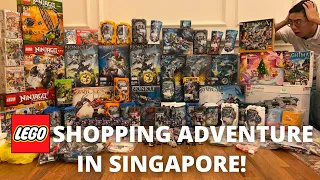 LEGO Shopping Extravaganza in SINGAPORE   the CRAZIEST Trip Yet