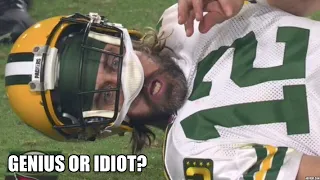 Aaron Rodgers Sacks Himself!