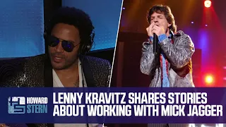 Lenny Kravitz Shares What It’s Like Working With Mick Jagger (2014)