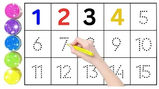 1234 Numbers for Toddlers and Kids | Learn to write Numbers | 1 to 20