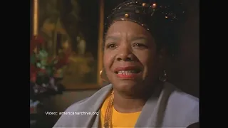 Unintentional ASMR   Maya Angelou   Interview Excerpts From  The Great Depression  Series