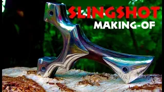 How to make a SLINGSHOT | Aluminium and Wood