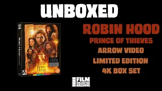 UNBOXED | Robin Hood: Prince of Thieves | Arrow Video Limited Edition 4K Box Set