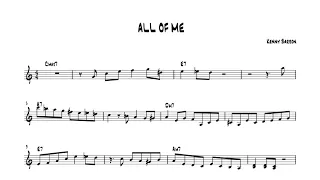 Kenny Barron - All Of Me (Transcription)