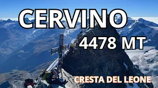 Cervino (Matterhorn) - 4478 mt - Via Cresta del Leone da Cervinia (Valtournenche - AO) 4K