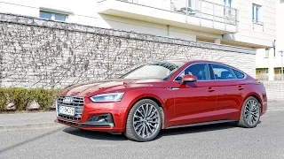 Audi A5 Sportback (2017) 2.0 TDI quattro - fuel consumption: city, 90, 120, 140 km/h :: [1001cars]