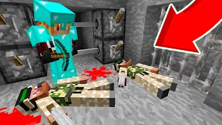 ЭТА АНОМАЛИЯ УНИЧТОЖИЛА СОЛДАТ В ШАХТЕ В МАЙНКРАФТ ! Алексбой Minecraft