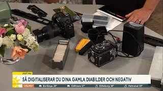 Så digitaliserar du dina gamla bilder - Nyhetsmorgon (TV4)