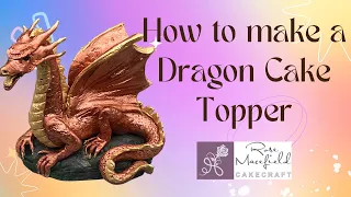 How to make a Dragon Cake Topper Part 3