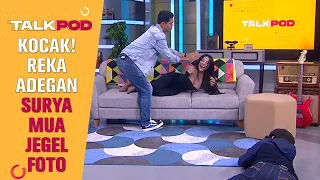 MODEL SEKSI INI “NANTANGIN” SURYA TERUS! TAHAN SUR!! - Talkpod