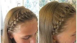 DIY French braided headband - HairAndNailsInspiration