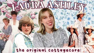 Why LAURA ASHLEY is the Queen of Cottagecore 💐 Vintage Laura Ashley History