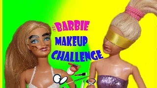 #Barbie Makeup Challenge Куклы НАКРАСИЛИСЬ #Barbie Челлендж Макияж