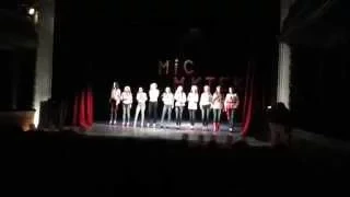 Конкурс красоты "мисс МКТЭК 2015" песня солдатам