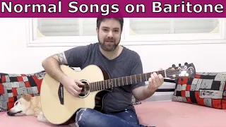 Is It Possible to Play Normal Songs on A Baritone Guitar?  |  Lesson