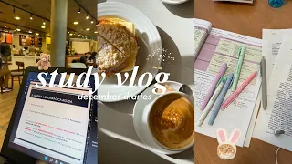 december vlog 💌 end of midterms