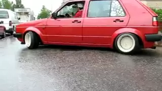 Stupidly low volkswagens