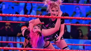 Alexa Bliss Sister Abigail to Asuka Raw Jan. 18, 2021.