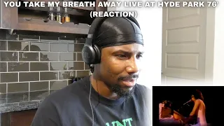 You Take My Breath Away Live At Hyde Park 76' - Queen (Reaction) | WHAT A BEAUTIFUL SONG!!