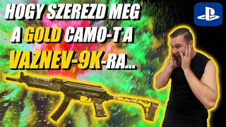 HOGY SZEREZD MEG A GOLD CAMO-T A VAZNEV-9K -RA?... | MW2 PS5 GAMEPLAY MAGYARUL