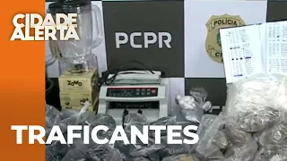 Polícia prende quadrilha de tráfico de Curitiba