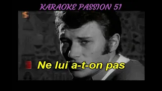 karaoke JOHNNY HALLYDAY . Je l'aime 1966  KARAOKE PASSION 51