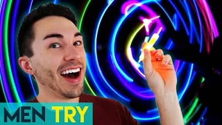 Light Painting Challenge - Drawing With Glow Sticks