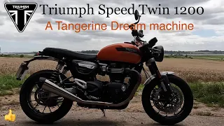 2023 Triumph Speed Twin 1200 - A Tangerine Dream Machine