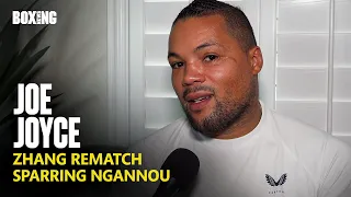 Joe Joyce On Zhilei Zhang Rematch & Sparring Francis Ngannou