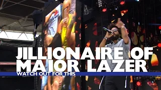 Jillionaire of Major Lazer - 'Watch Out For This' (Live At The Summertime Ball 2016)