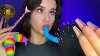 ASMR Triggers for Tingles ЭТО ВЫЗОВЕТ МУРАШКИ😴Mouth sounds Scratching, Tapping for sleep