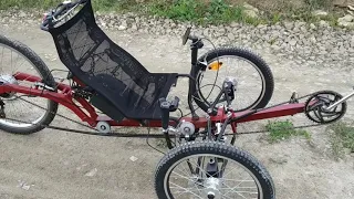 Walkaround my diy e-trike