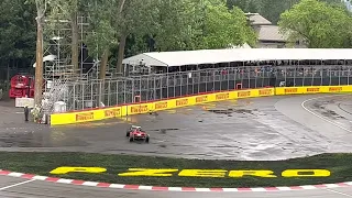 2023 Canadian Grand Prix - Carlos Sainz’s crash in FP3