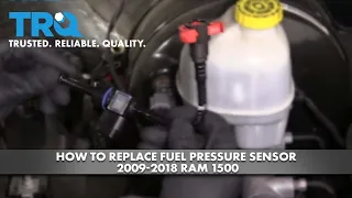 How To Replace Fuel Pressure Sensor 2009-2018 RAM 1500