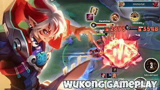 Wukong Jungle Pro Gameplay | Broken Hero Incredible Critical | Arena of Valor Liên Quân mobile CoT
