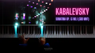 Dimitri Kabalevsky Sonatina Op. 13 No.1 3rd mvt.
