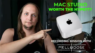 Mac Studio Unboxing | REGGAE RECORDING SESSION with Mellodose