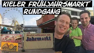 Kieler Frühjahrsmarkt 2018 Rundgang | Funfairblog #157 [HD]